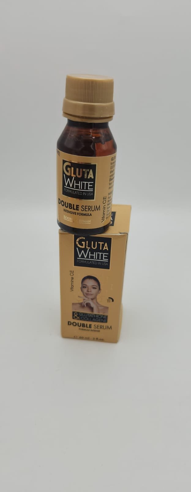 Sérum Éclaircissant GLUTA WHITE Double – Glutathion & Collagène – 60ml – Image 4
