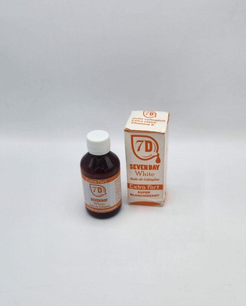 7D SEVENDAY WHITE – Huile Ultra Blanchissante au Collagène | Anti-Imperfections & Éclat Immédia