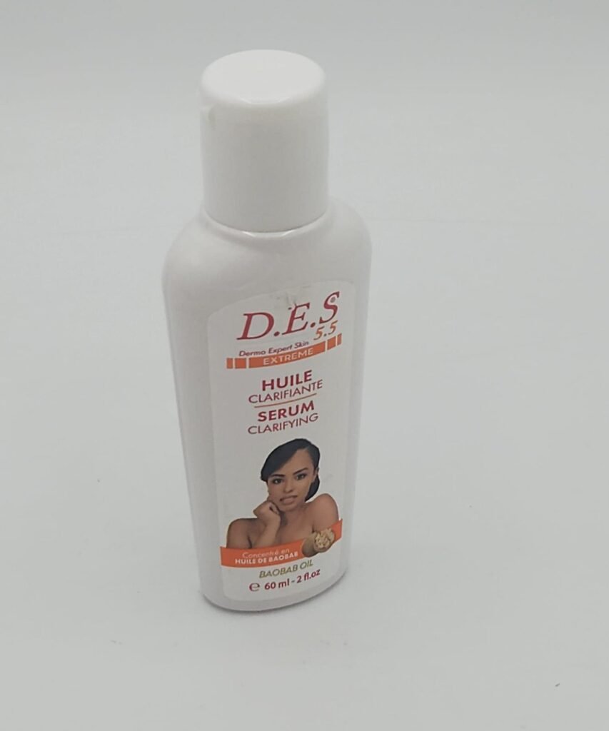 D.E.S 5.5 EXTREME HUILE CLARIFIANTE SÉRUM À L'HUILE DE BAOBAB 60ML